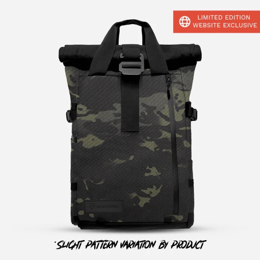 NWT Wandrd Black Camo Men's Backpack